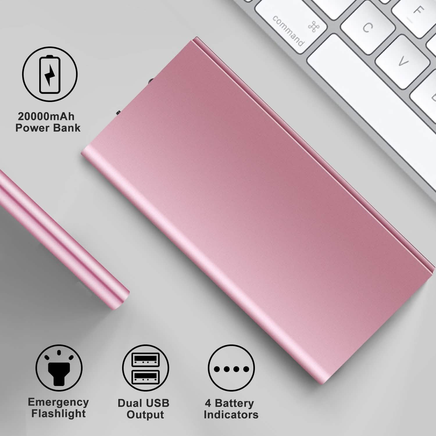 Ultra-Thin 20000mAh Power Bank