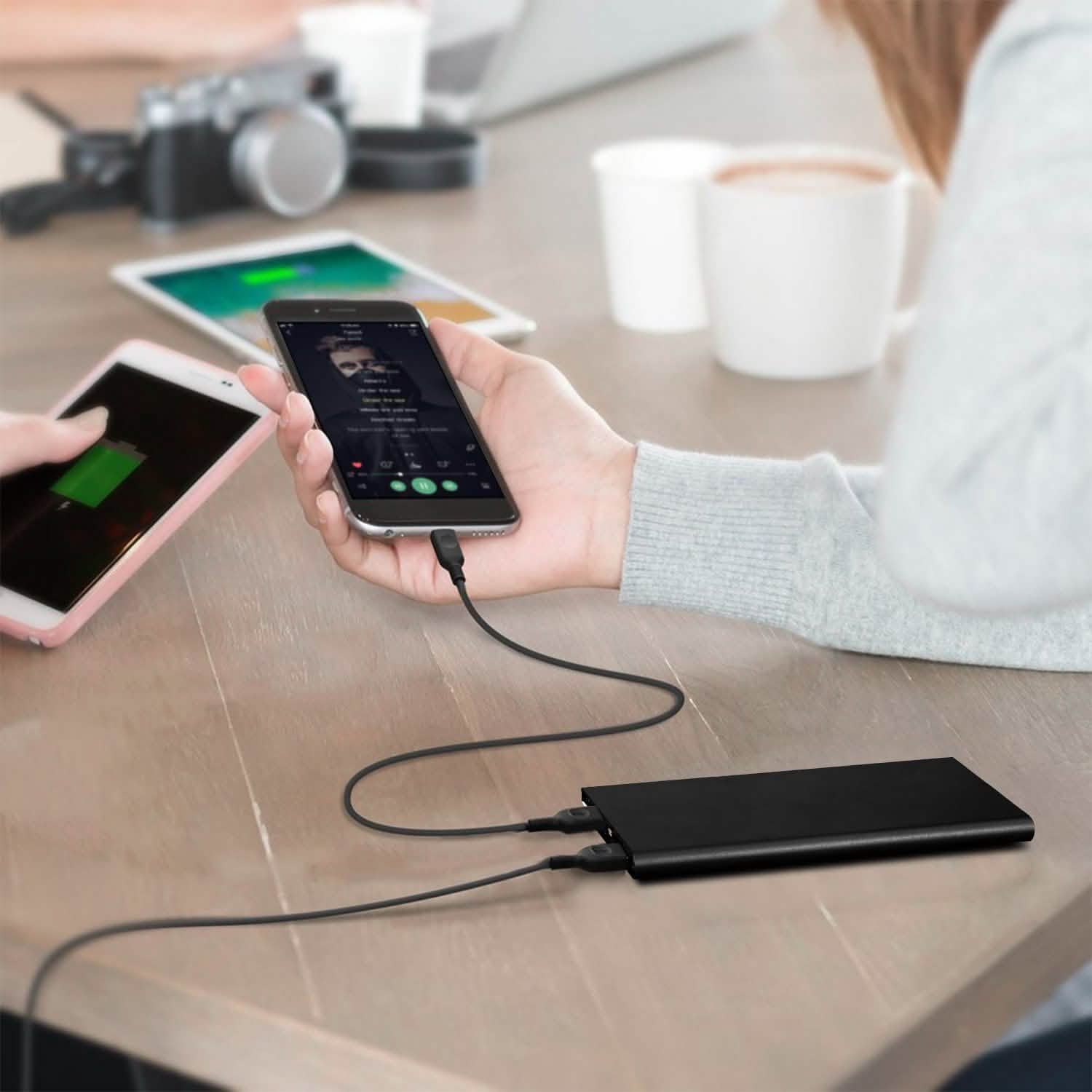 Ultra-Thin 20000mAh Power Bank