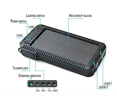 15000mAh Portable Power Bank with Digital Display