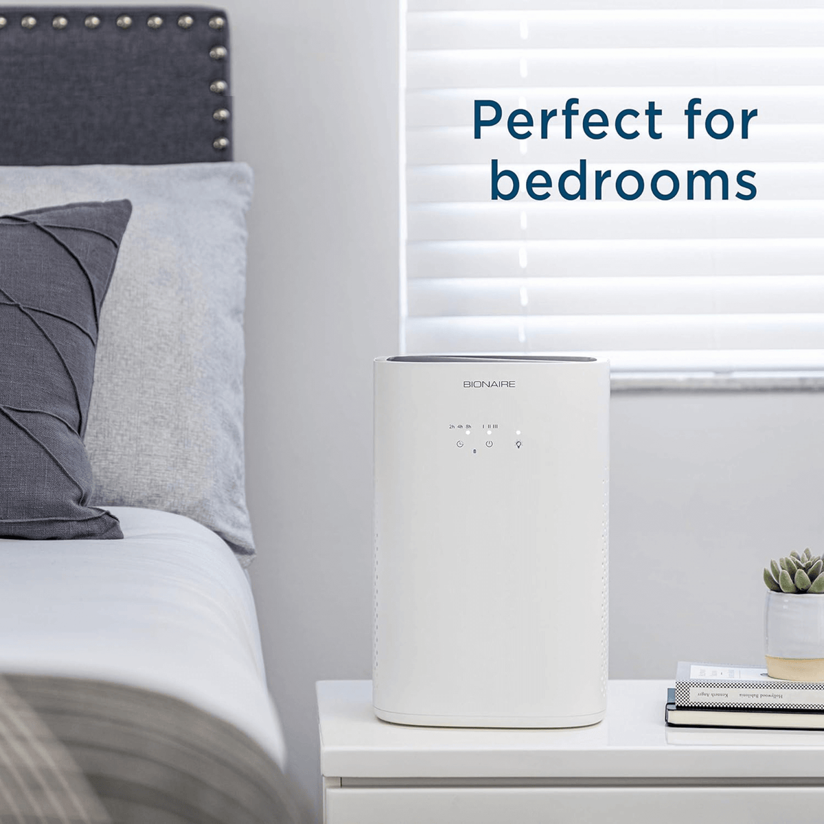 Purificador de aire Bionaire True HEPA 360° – Habitaciones medianas