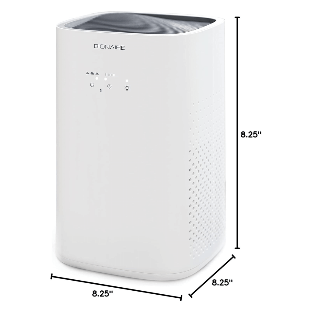 Purificador de aire Bionaire True HEPA 360° – Habitaciones medianas