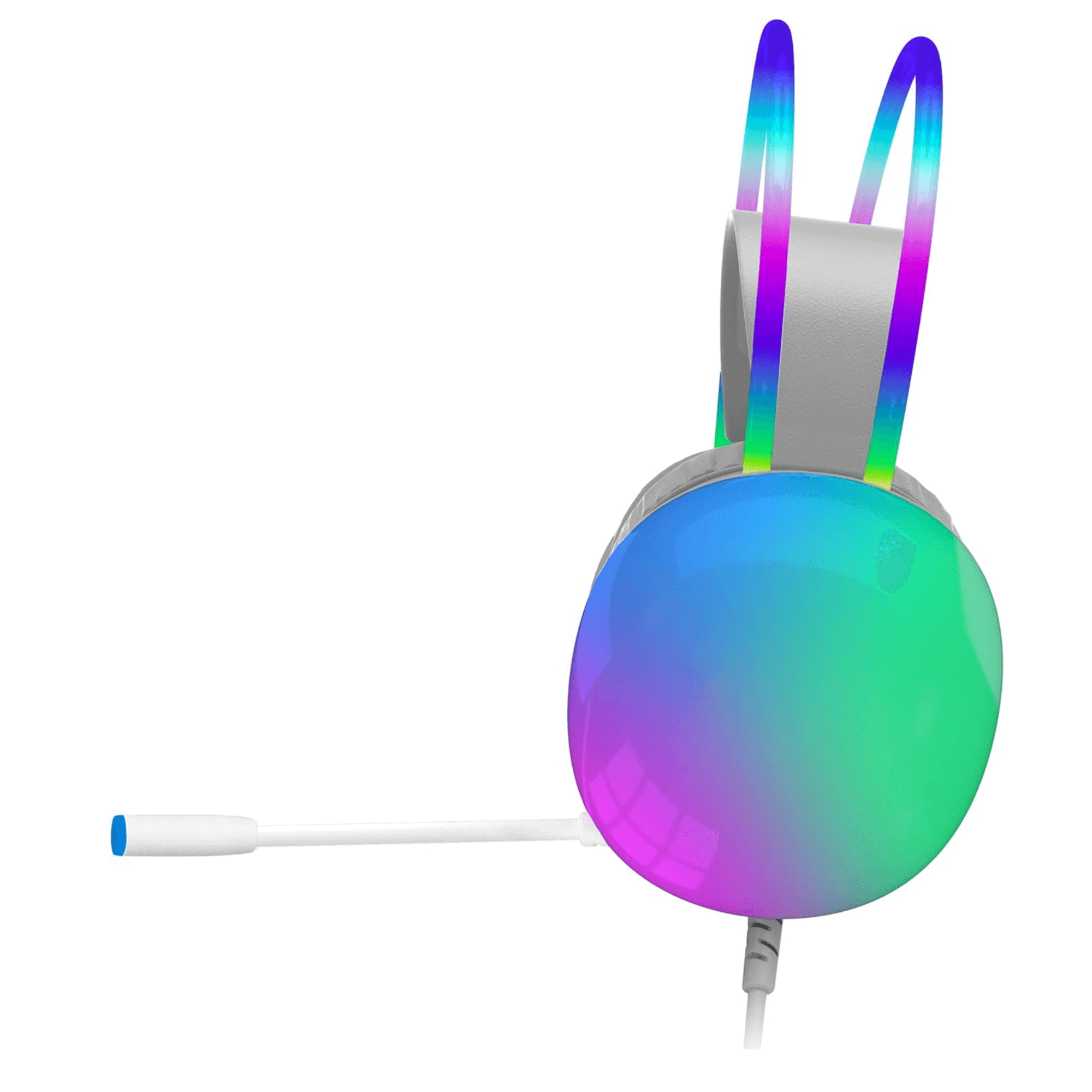 Wired Gaming Headset with RGB Lights &amp; Surround Sound