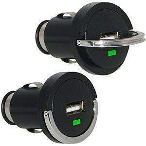 Compact USB Car Charger - 3 Pack