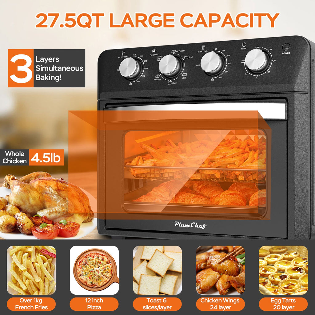 Plum Chef 27.5QT 6-in-1 Air Fryer Oven – product image 10