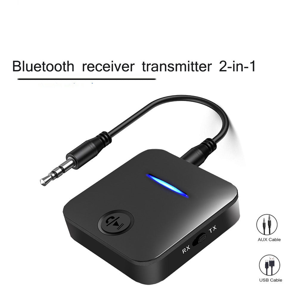 2-in-1 Bluetooth Audio Transmitter &amp; Receiver with Mic