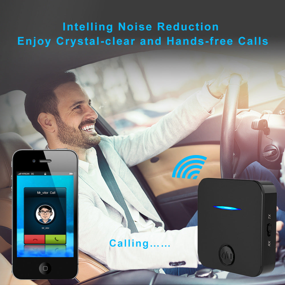 2-in-1 Bluetooth Audio Transmitter &amp; Receiver with Mic