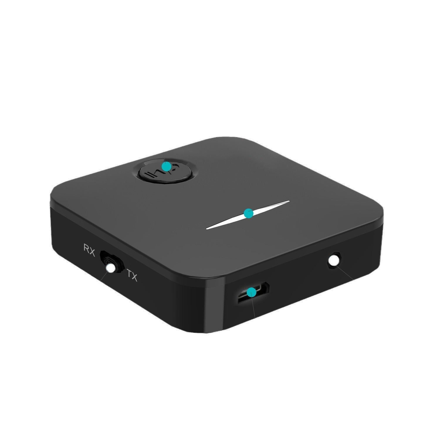 2-in-1 Bluetooth Audio Transmitter &amp; Receiver with Mic