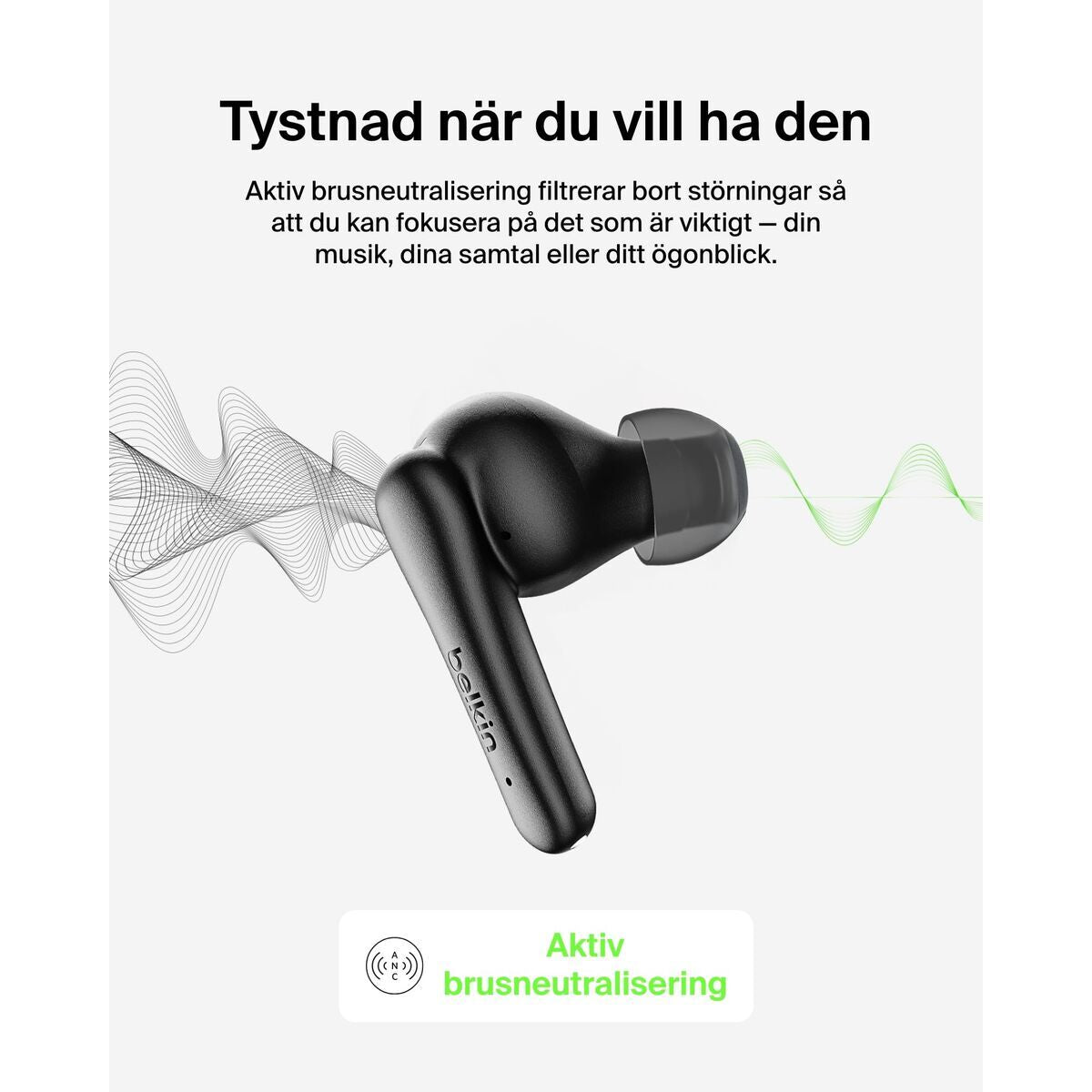 Auriculares inalámbricos Belkin SoundForm Rhythm