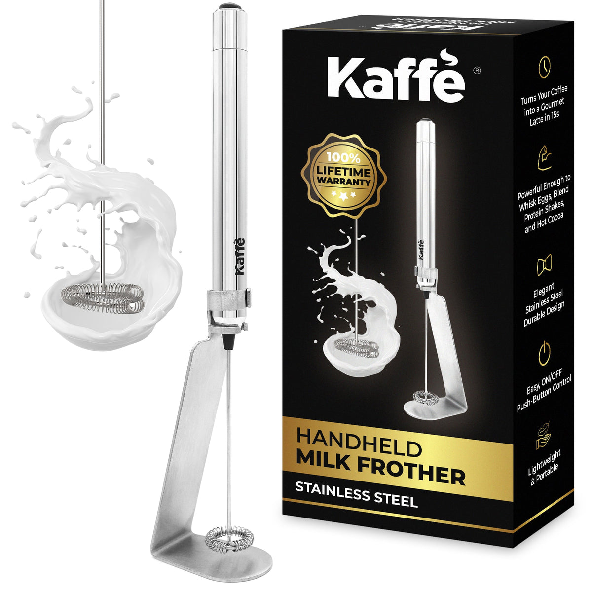 Kaffe KF6020 Handheld Milk Frother – product image 2