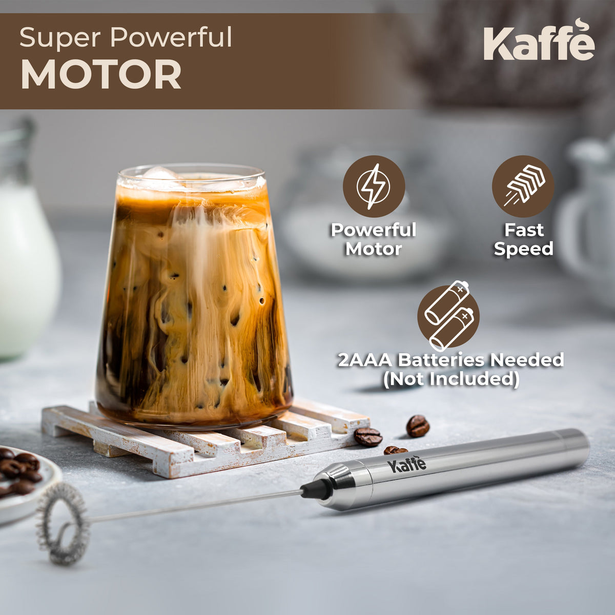 Kaffe KF6020 Handheld Milk Frother – product image 6