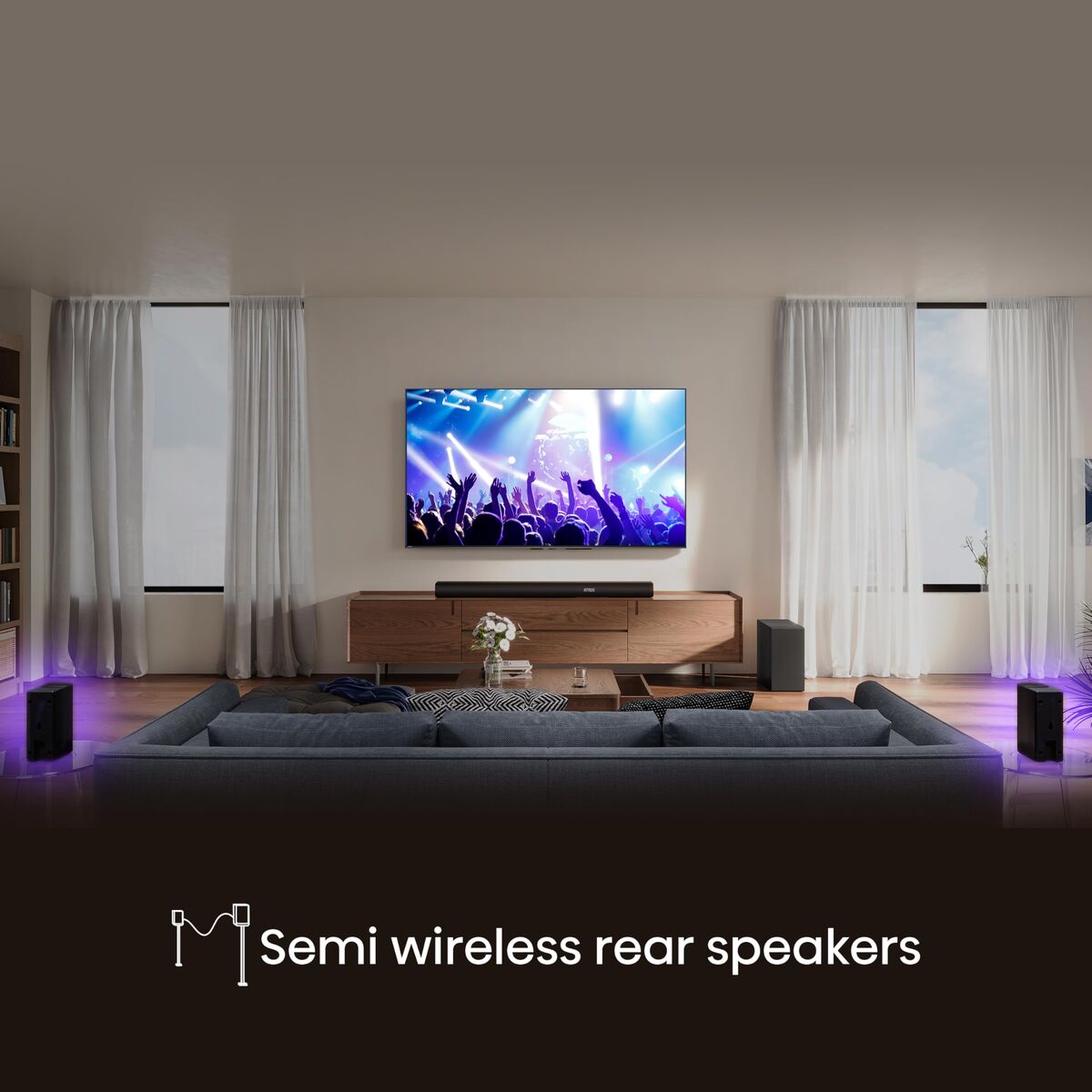 Barra de sonido Hisense AX5100Q 5.1 – 580W