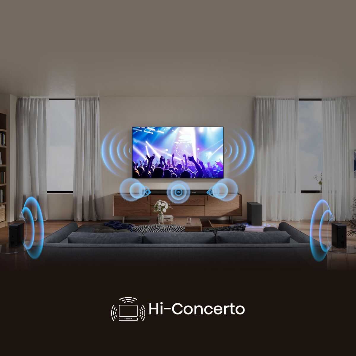 Barra de sonido Hisense AX5100Q 5.1 – 580W